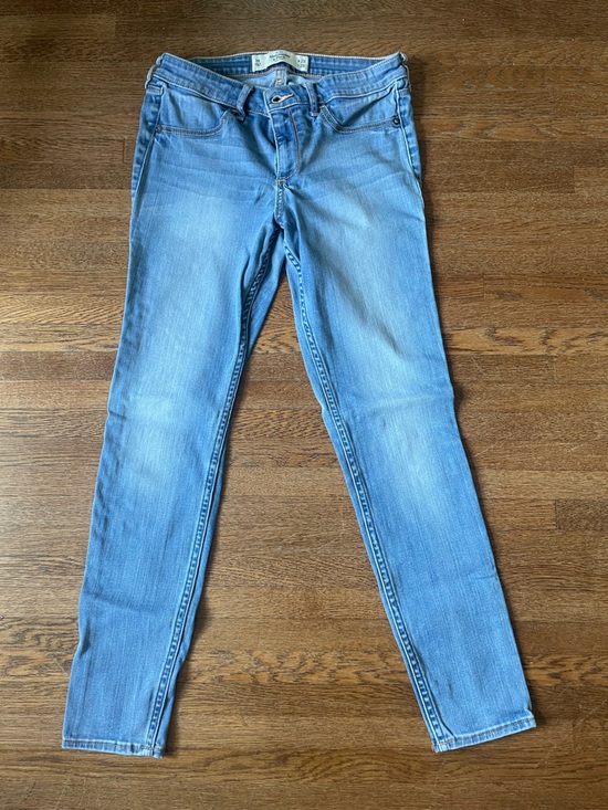 Abercrombie & Fitch Denim - Abercrombie & Fitch Light Blue Skinny Jeans